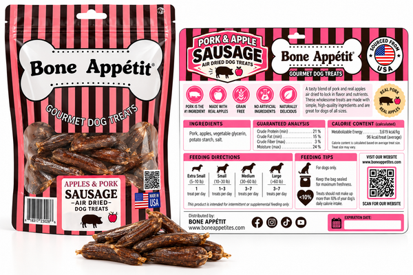 #S Apple & Pork Sausage Air Dried