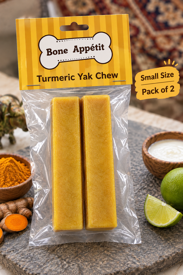 Nepalese Himalayan Yak Chew Small – Turmeric Lime