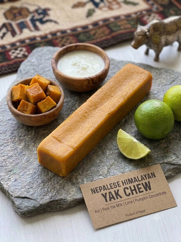 Nepalese Himalayan Yak Chew Large – Pumpkin