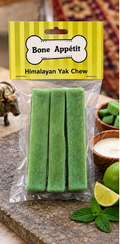 Nepalese Himalayan Yak Chew Small – Mint Lime