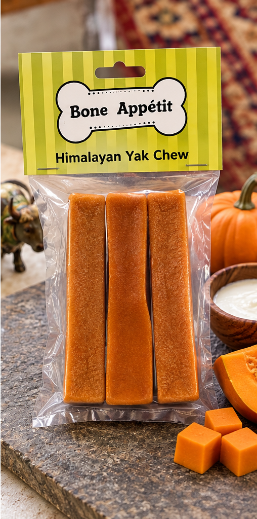 Nepalese Himalayan Yak Chew Small – Mint Lime